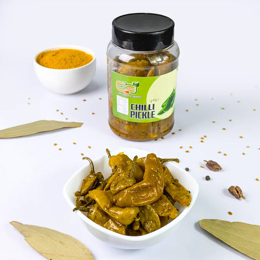Green Chilli Pickle ہری مرچ کا اچار