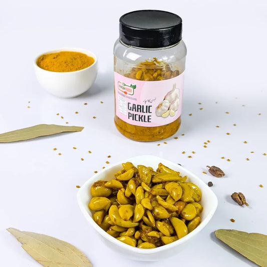 Garlic (Lahsan) Pickle  لہسن اچار